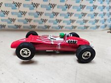SCALEXTRIC C5 EUROPA VEE N01 POWER SLEDGE NON AEROFOIL RESPRAYED IN RED!!!