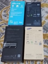 4x Empty Boxes for Samsung Galaxy S3, S5, S7 Edge,J3 - No phones /Accessories