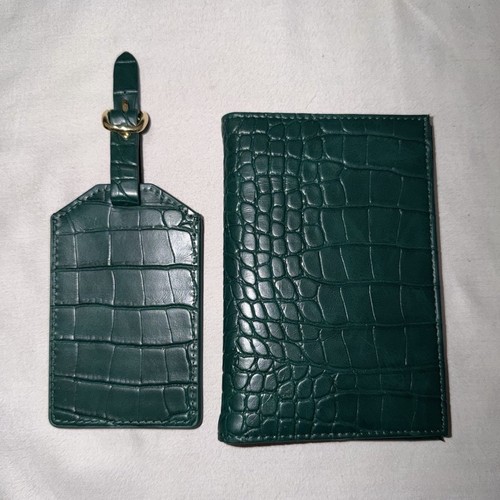 Neiman marcus dark green faux - marcus,