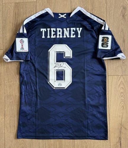 Signed kieran tierney scotland - tierney,