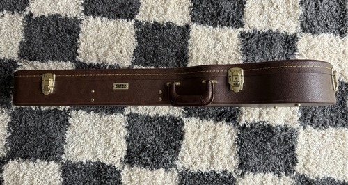 Gator brown guitar case - gw-lp-,
