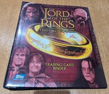 Lord of the Rings: The Two Towers Card Album Binder Cards Complete Set