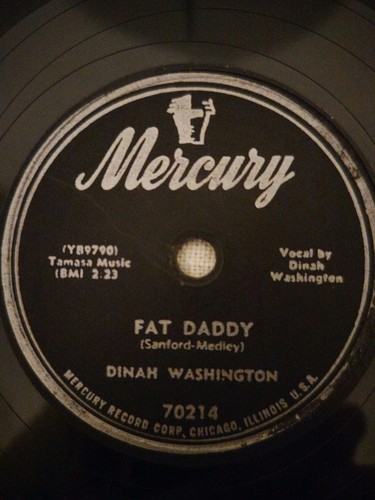 Dinah washington fat daddy - dinah, tv