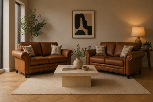 Oakland suede leather corner - leather,