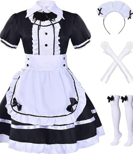 Outfit fake collar - outfit, maid