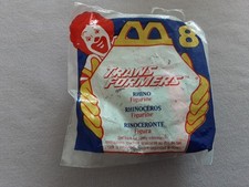 McDonalds Rhino From Transformers Set In Original Bag    (MM-1)