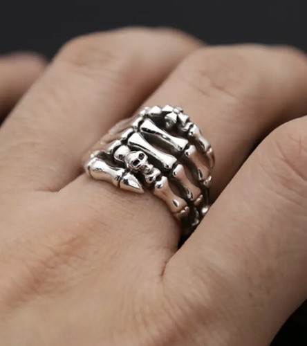 Vintage punk gothic skull and - vintage,