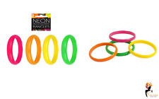 4 Neon Bangles for Kids -