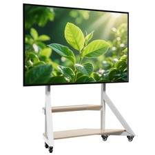 Corner TV Floor Stand with 2