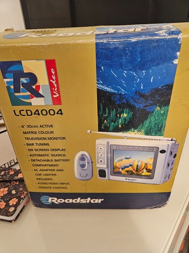 New roadstar lcd - new!, silver