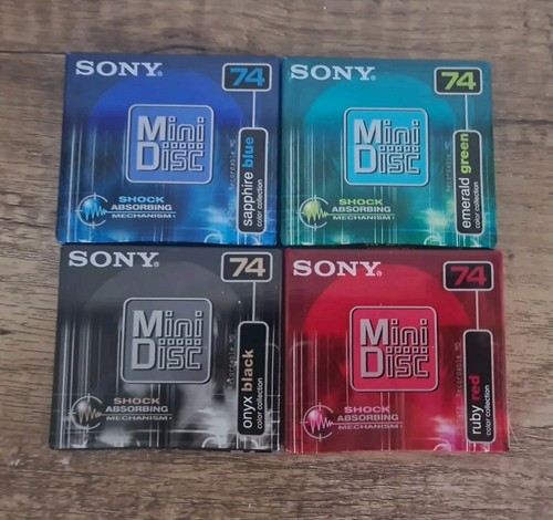 Sony colour minidiscs 74 - 4,