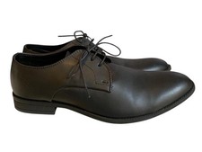 Taylor & Wright Black Leather Derby Smart Lace Up Formal Shoes Work UK 9