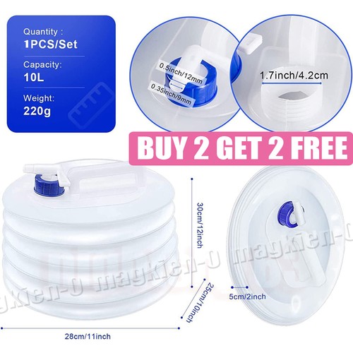 10l collapsible water - 2+2,