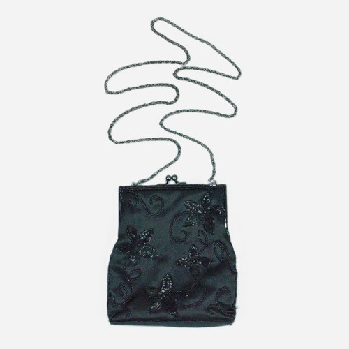 Black sequin beaded - sequin,