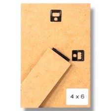 Strut Backs Stands 4 x 6" Adjustable Leg Replacement MDF Brown Picture Frame