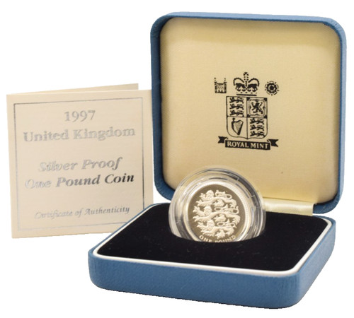 1997 silver proof three - silver,