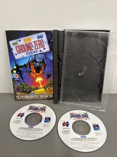 Sega mega ground zero texas - cd,