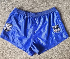 Vintage Team NRL Canterbury Bulldogs Shorts Size 2XL Australia Rugby Telstra