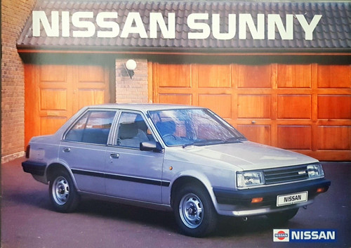 Nissan sunny b11 brochure - b11,