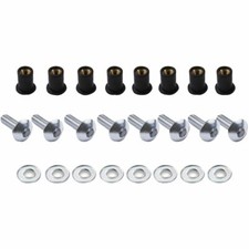 KIT 8 SILVER ANODIZED FAIRING