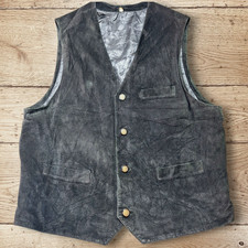 Mens Vintage Suede Leather