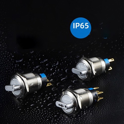 22mm metal rotary switch - 16/19/22mm,