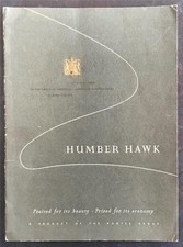 HUMBER HAWK Mk V Car Sales