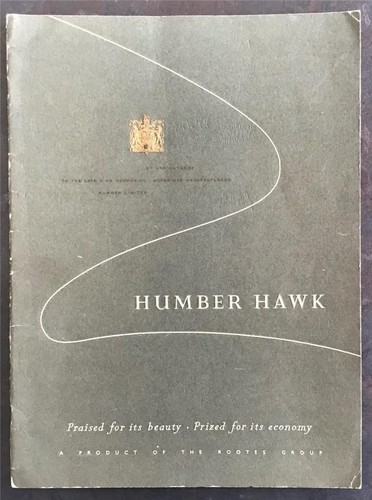 Humber hawk car sales - v,