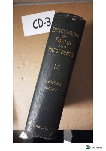 Encyclopaedia forms and - forms,