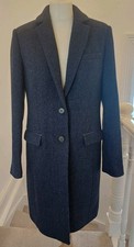 Joules Justine Coat Size 12 Excellent Condition Dark Grey. B330