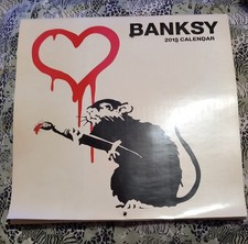 Banksy 2015 Calendar Unused