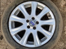 Genuine VOLVO V70 S80 ALLOY WHELL RIM CASSINI 17inch 9 SPOKE 7Jx17x50 30760638 
