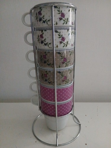 Stacking porcelain coffee tea - stacking,