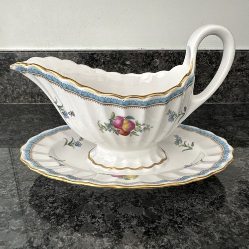 Spode trapnell gravy - gravy, boat