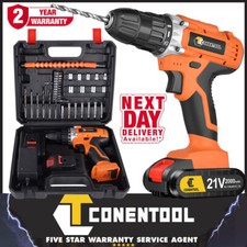 Cordless Drills Driver 2*2.0Ah Battery Rechargeable 21V Electric Screwdriver Set