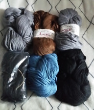 1170g  RUG  MAKERS  CHUNKY  WOOL  LIKE  BINDING  YARN  IN  VARIOUS  SHADES