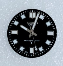 SILVER 6105 STYLE HANDS FOR SEIKO MOVEMENT NH35 NH36 7002 7S36 7S26.. WHITE LUME