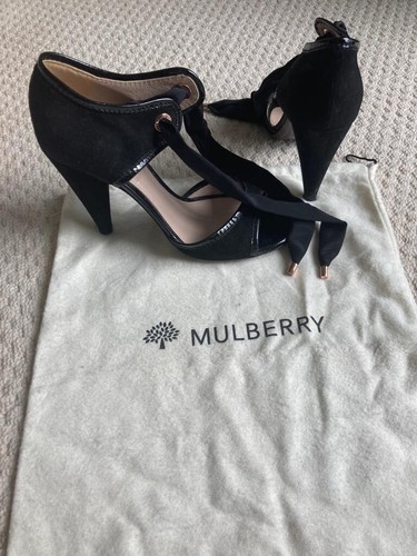Mulberry black shoes size - mulberry,