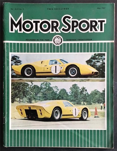 Motor sport magazine - magazine, may