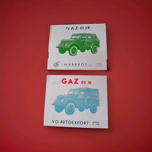 Original brochures jeep gaz - original,