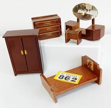 Vintage Dol-toi dark wood