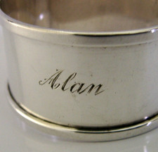 ENGLISH STERLING SILVER 'ALAN'