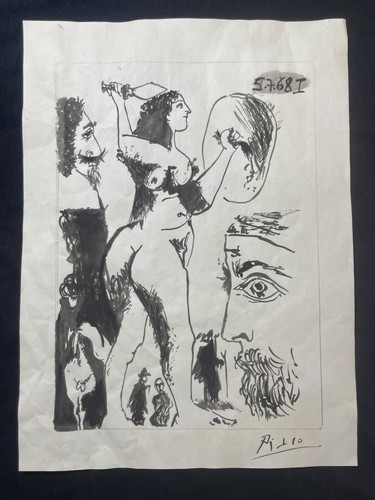 Pablo picasso item - 5, drawings