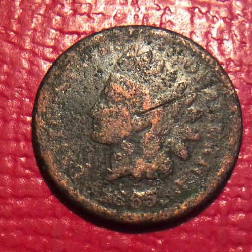 1865 indian head cent - indian,
