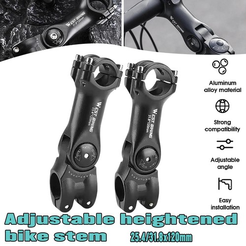 Adjustable bike stem - bike, 25.4