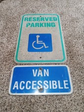 Handicap parking van - handicap, &