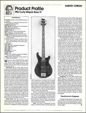 PRS DC Curly Maple Bass IV