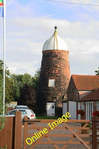 Photo 6x4 old windmill - windmill, in