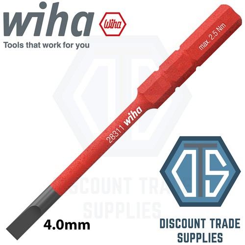 Wiha slotted 4mm - wiha,