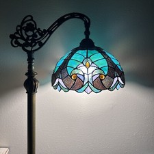 Tiffany Style Floor Lamp Green
